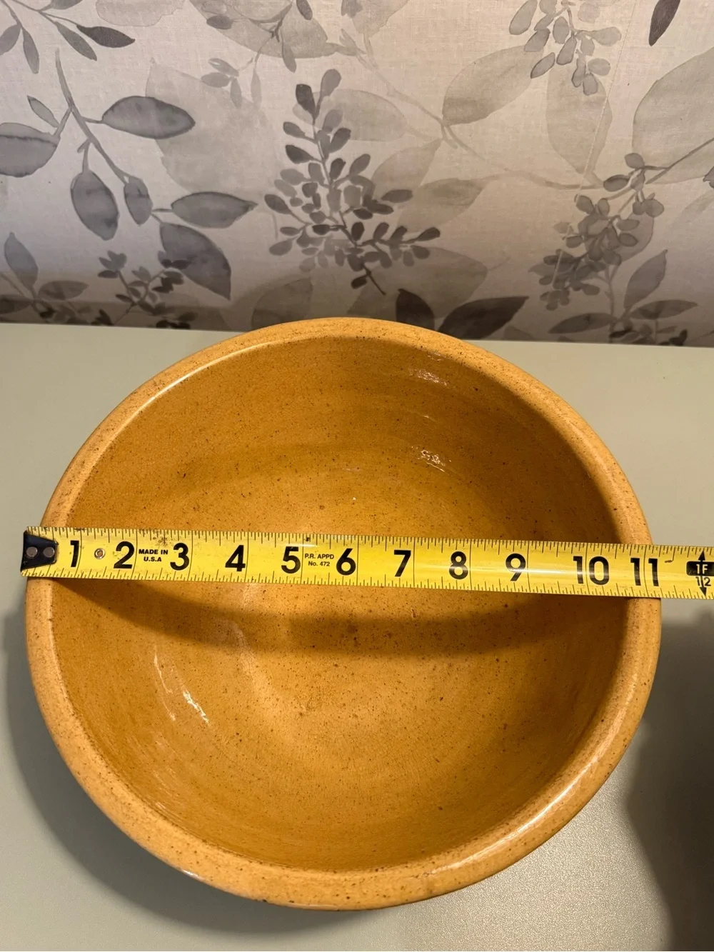 Yellowware- Large Mixing Bowl